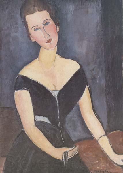Amedeo Modigliani Madame Georges van Muyden (mk38) France oil painting art
